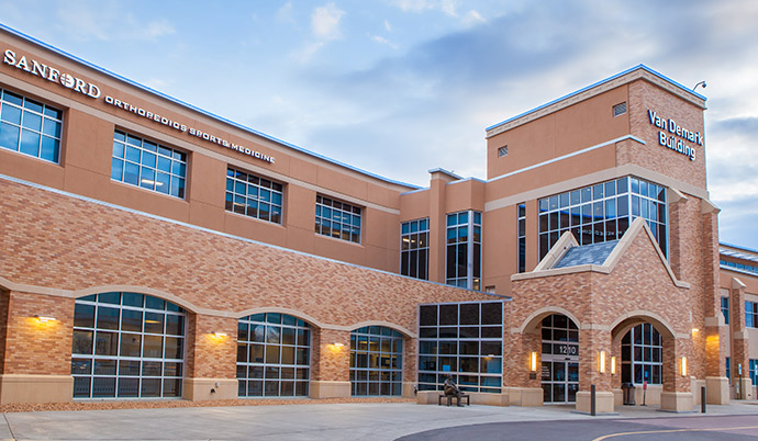 Sanford Laboratories Van Demark Building In Sioux Falls Sd