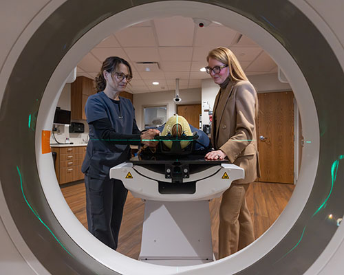 Stereotactic radiosurgery room