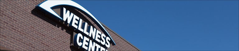 wellness center sign